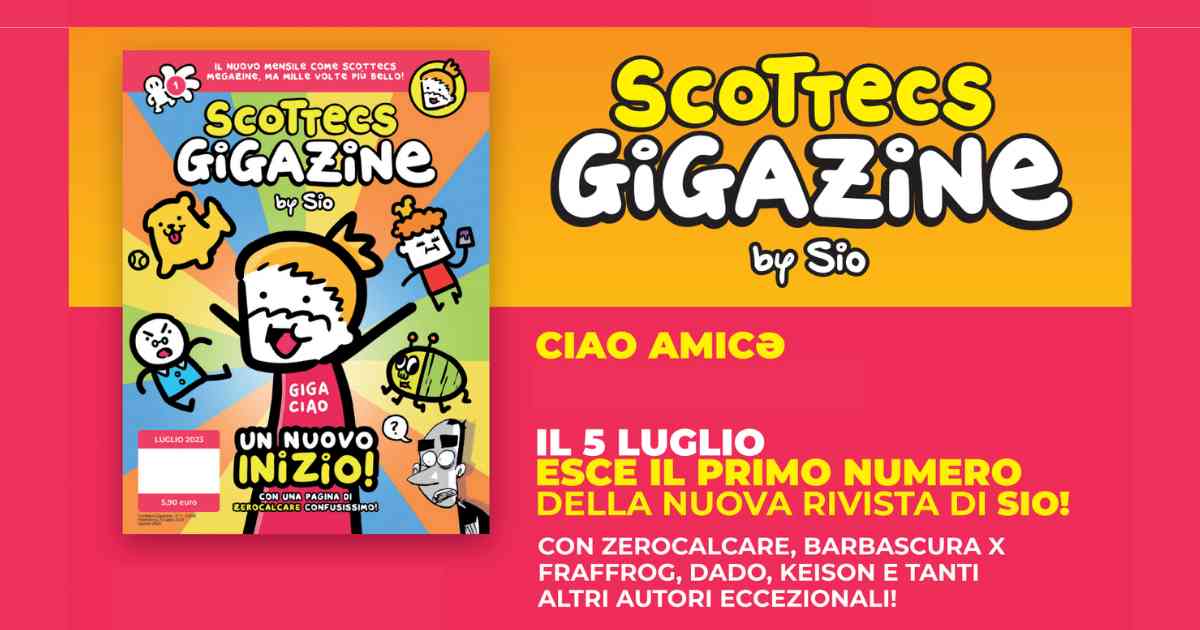 Scottecs Gigazine 1 – Un nuovo inizio – Gigaciao